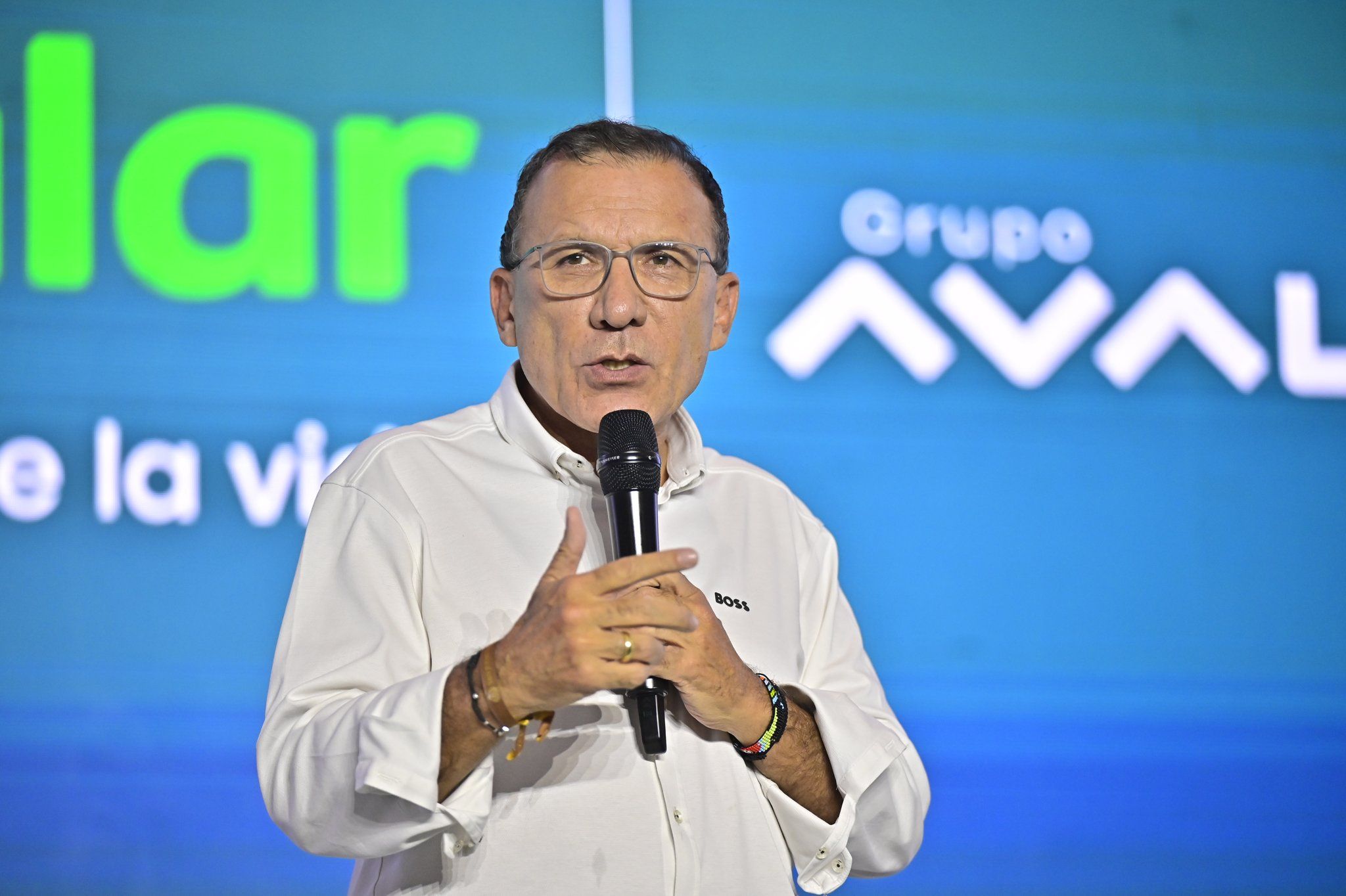 Roy Barreras, candidato presidencial, durante Congreso de Asofondos