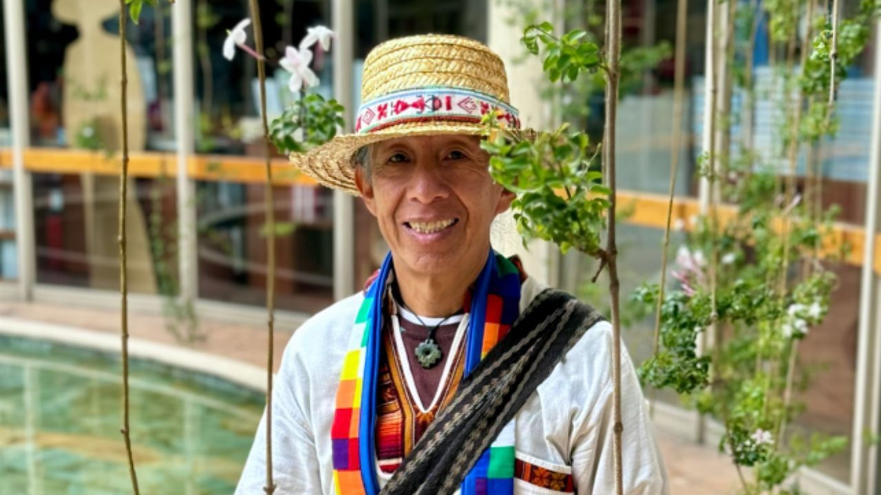 Fredy Chikangana, autor de ‘Simi Teksimanta’ o ‘Palabra de origen’ interna