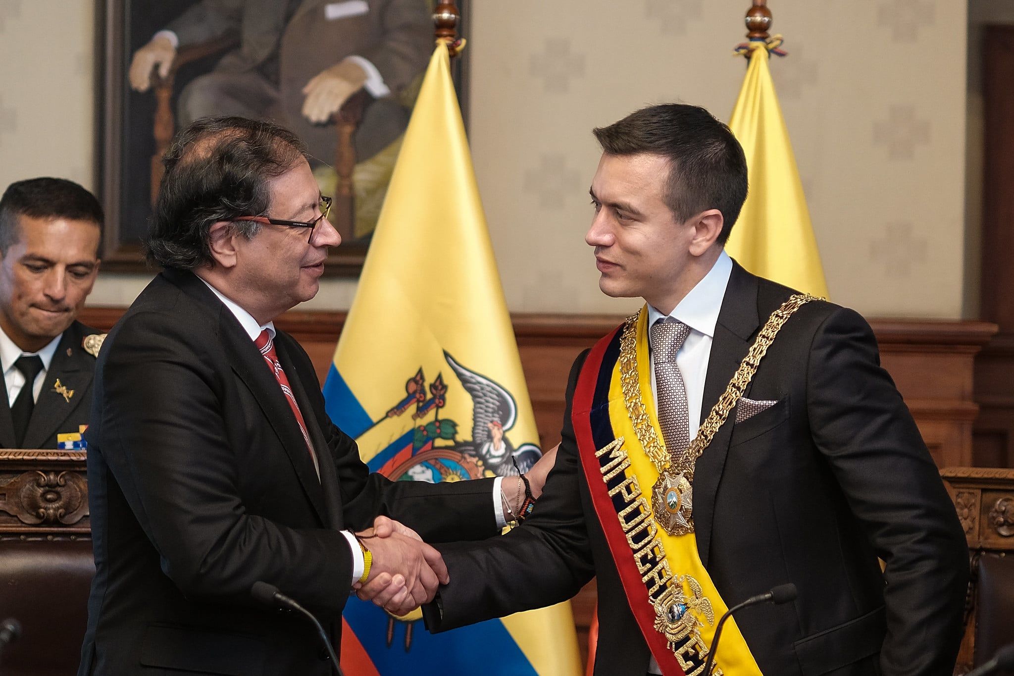 El gobierno de Daniel Noboa rechazó las declaraciones de Petro