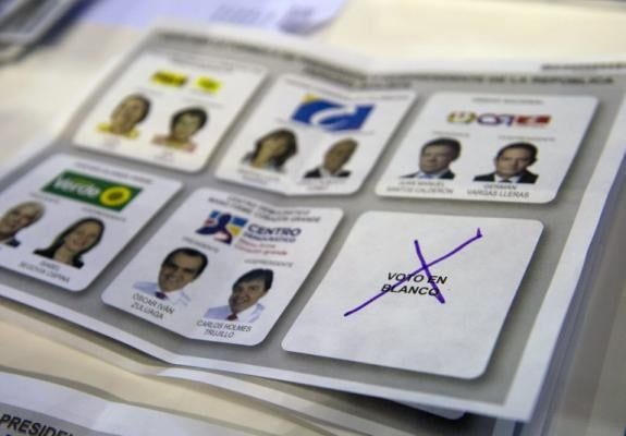 colprensa voto blanco