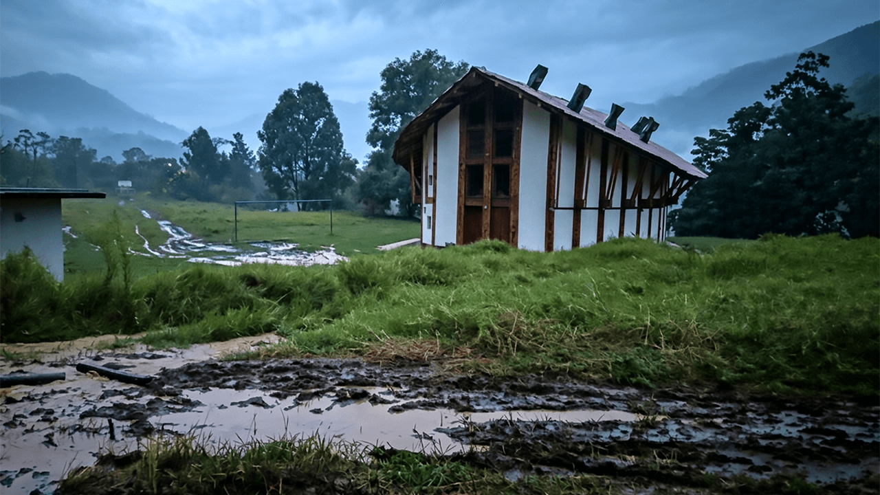 Biblioteca pública 'La Casa del Pueblo' en Guanacas