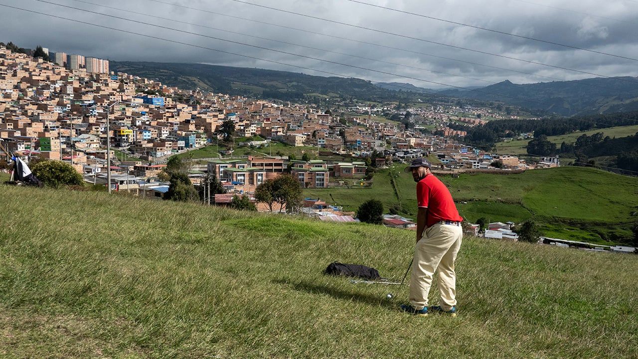 Rodrigo en el Campo Poliamnor.