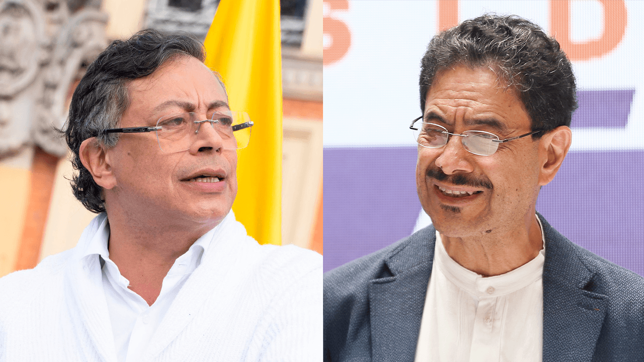 Gustavo Petro e Iván Cepeda